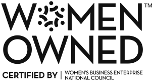 Women Owned, certified by the Women’s Business Enterprise National Council